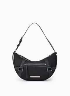 Matin Kim FABRIC ARC HOBO BAG HJ5B0282 - メルカリ