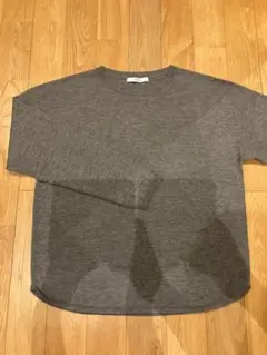 ジャーナルスタンダードrelume グレー 長袖ニット Fサイズ