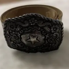 BRAVE BELT WORKS　レザーベルト　y2k ペインター