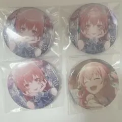 プロジェクトセカイ 桃井愛莉 グリッター缶バッジ 4点セット - メルカリ