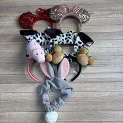 ディズニー カチューシャ 5点セット
