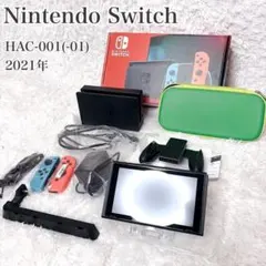 美品 ニンテンドースイッチ 本体 HAC-001 2022年 バッテリー強化版