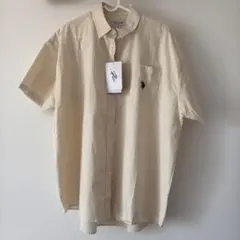 [U.S. POLO ASSN. ]半袖シャツ アイボリー