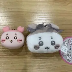 ちいかわ モモンガ　マスコット　がま口　ポーチ　エニマイくじ　D 古本屋　カニ ちいかわ モモンガ カニちゃん ポーチ がま口 刺繍 化粧 雑貨