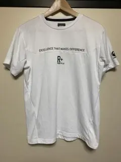カンタベリー R+半袖Tシャツ　ホワイト　メンズL ラグビープラス