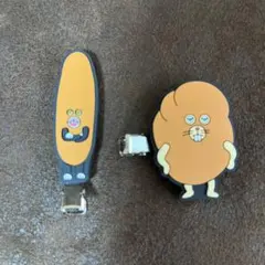 パンどろぼう　ヘアクリップ　ガチャ　2個セット