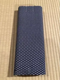 メンズ 浴衣 反物 紺 生地 一反 未使用　趣味乃別染