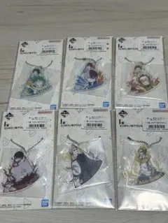 僕のヒーローアカデミア　一番くじ　エリのツノ型アクリルチャーム6個