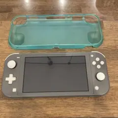 Nintendo Switch Lite グレー 透明ケース付き