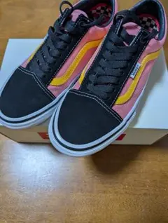 Supreme Vans スニーカー ピンク/ブラックのサムネイル