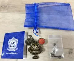 東京ディズニーシー☆15周年☆ ウィッシュオーナメント☆キーホルダー