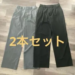 ユニクロタックワイドパンツロング丈