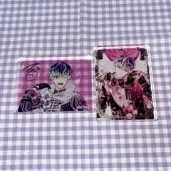 アイナナ 百 アクリルブロック expo ブラホワ 缶バッジ Re:vale