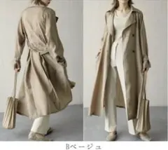 CHILLFAR シースルートレンチコート