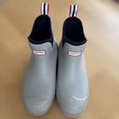 HUNTER レインブーツ ショート グレー UK4のサムネイル