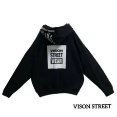 VISON STREET ビジョンストリートスウェットパーカーバックプリントロゴ