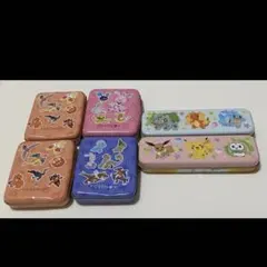 ポケモン　チョコレート　空き缶　6点セットのサムネイル