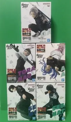 【超お買い得】サカモトデイズ VIBRATION STARS フィギュア ５点