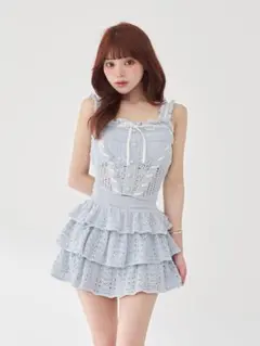 ラヴィジュール✨CORSET ビキニセット サックス - メルカリ
