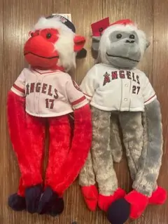 【an】[エンゼルス] ラリーモンキー ぬいぐるみ マイクトラウト版 MLB】待望の再入荷👏エンゼルスラリーモンキー🙈🙉🙊 - 新宿店