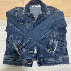 カバーオール デニムジャケット