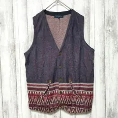 Ciaopanic チャオパニック (M)　リネンコットンベスト