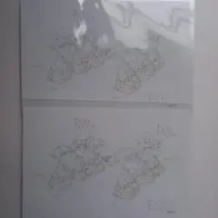 原画ポストカード 一年ろ組