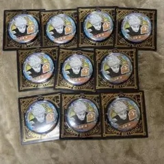 呪術廻戦 五条悟 バースデー缶バッジ 2024 ジャンプ 75mm 10点セット