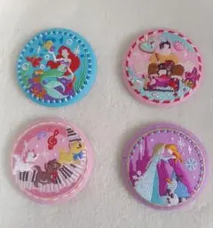 ディズニー 刺繍缶バッジ