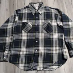 BIG MAC チェック柄ネルシャツ Lサイズ