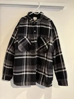 H&M チェック柄フランネルシャツ
