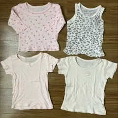 肌着 80サイズ 90サイズ 長袖 半袖 タンクトップ 西松屋 シャツ