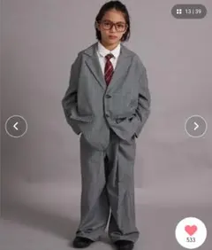 テーラードジャケット　セットアップ　チェック　スーツ　ペアマノン　フォーマル