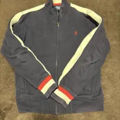 ポロラルフローレン ジップスウェット ポニーロゴ ネイビー メンズ