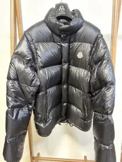 【美品】モンクレール　アンデルセン　2WAY　ブラック　サイズ5 メンズ