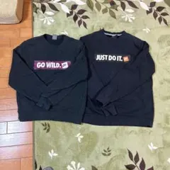 Nike スウェットシャツ GO WILD. & JUST DO IT.