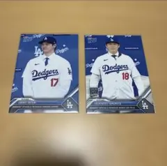 topps now 大谷翔平 山本由伸 入団会見 カード セット