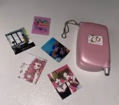 なつかしのガラケー風マスコット（ピンク）