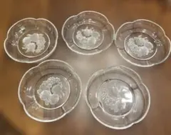 HOYA CRYSTAL ART ENGRAVING SERIES 5枚セット