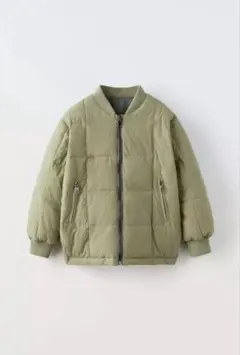 ZARAリバーシブルキルティングジャケット120