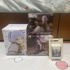 葬送のフリーレン フィギュア・トランプセット4点まとめ売り