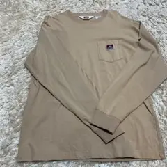 BEN DAVIS ベージュ 長袖カットソー