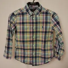 Ralph Lauren 長袖チェックシャツ 130サイズ