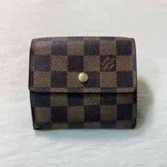 美品　50 ルイヴィトンダミエ Wホック　二つ折り　cr6 楽天市場】ルイ・ヴィトン Wホックの通販