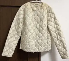 ユニクロ　UNIQLO キルティング　ウルトラライトダウンジャケット　S 白