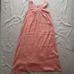 Jol Fraise ノースリーブワンピース ピンク Mサイズ　裏地付き
