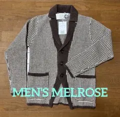 MEN'S MELROSE ハウンドトゥースカーディガンのサムネイル