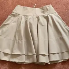 フォクシー スカート 美品 38 ベージュ