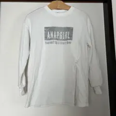 ANAP GIRL M 白トレーナー