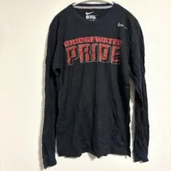 ナイキ 長袖Tシャツ クルーネック リブ袖 プリント S 黒 綿 スポーツのサムネイル